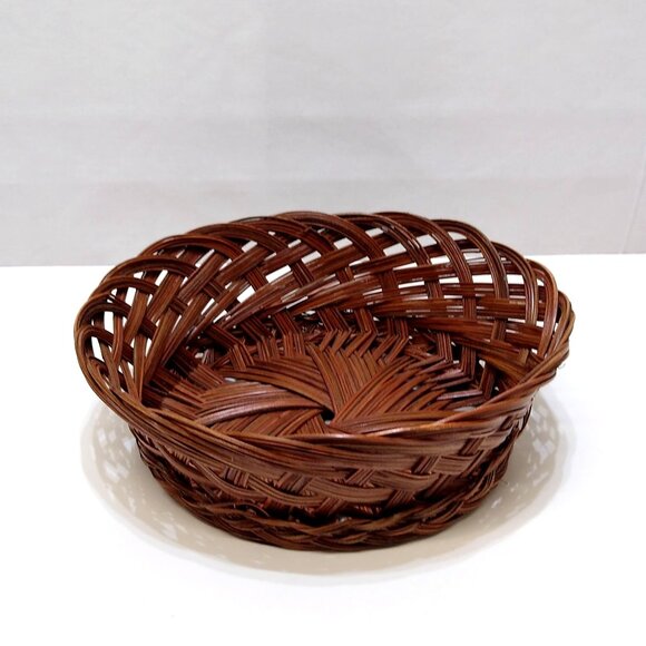 Wicker Basket Handwoven Rattan aesthetic appeal Sturdy Strong Long Lasting Use - Picture 3 of 6